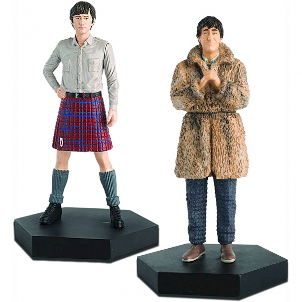 Doctor Who Companion Figure Set The 2nd Doctor & Jamie McCrimmon Eaglemoss Box Set #6